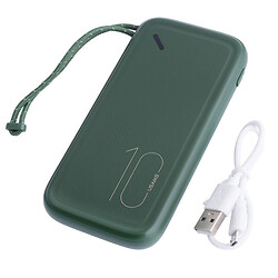 Портативная батарея (Power Bank) USAMS CD150 PB56, 10000 mAh, Зеленый