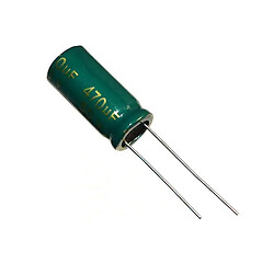 Електролітичний конденсатор 470uF 50V VEHT 10x19.5mm 105°C (Chong)