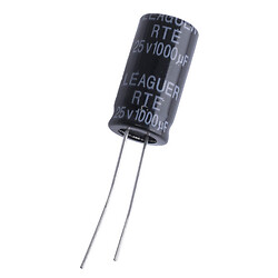 Электролитический конденсатор 1000uF 25V RTE 10x20mm (low esr) (RTE1E102M1020F-LEAGUER)