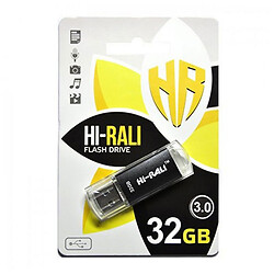 USB Flash Hi-Rali Rocket, 32 Гб., Чорний