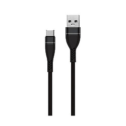 USB кабель WALKER C580, Type-C, 1.0 м., Чорний