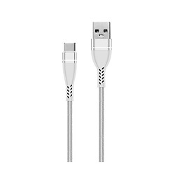 USB кабель WALKER C580, Type-C, 1.0 м., Белый