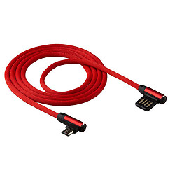 USB кабель WALKER C770, MicroUSB, 1.0 м., Червоний - № 2