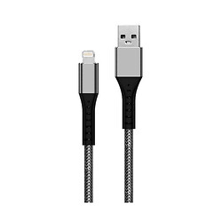 USB кабель WALKER C780 Apple iPhone SE 2022 / iPhone 14 Pro Max / iPhone 14 Plus / iPhone 14 Pro / iPhone 14 / iPhone 13 Pro / iPhone 13 Mini / iPhone 13 / iPhone 13 Pro Max / iPhone 12 Mini / iPhone 12 Pro Max / iPhone 12 Pro, Lightning, 1.0 м., Сірий