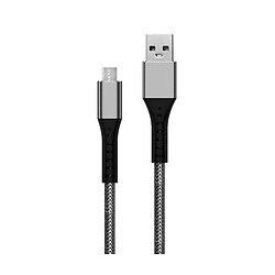 USB кабель WALKER C780, MicroUSB, 1.0 м., Серый