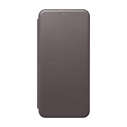 Чехол (книжка) Xiaomi Redmi 10, Premium Leather, Серый