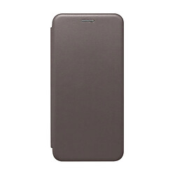 Чехол (книжка) Xiaomi Redmi 10a, Premium Leather, Серый