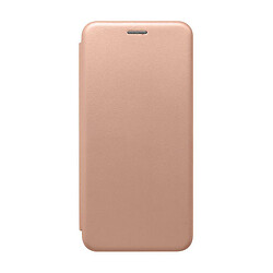 Чехол (книжка) Xiaomi Redmi 10a, Premium Leather, Rose Gold, Розовый