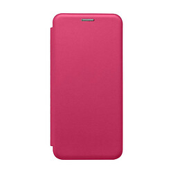 Чохол (книжка) Xiaomi Redmi 9a, Premium Leather, Hot Pink, Рожевий