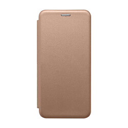 Чехол (книжка) Xiaomi Redmi 9C, Premium Leather, Rose Gold, Розовый