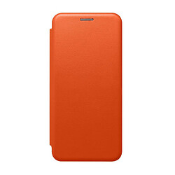 Чехол (книжка) Xiaomi Redmi Note 11 / Redmi Note 11S, Premium Leather, Оранжевый