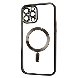 Чехол (накладка) Apple iPhone 12 Pro Max, FIBRA Chrome, MagSafe, Черный