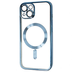 Чехол (накладка) Apple iPhone 14, FIBRA Chrome, MagSafe, Sierra Blue, Синий