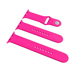 Ремінець Apple Watch 38 / Watch 40, Silicone WatchBand, Barbie Pink, Рожевий