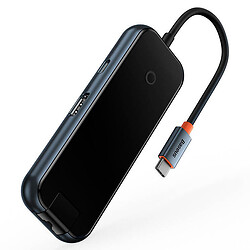 USB Hub Baseus WKJZ010313 AcmeJoy, Type-C, Серый