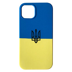 Чохол (накладка) Apple iPhone 13, Silicone Classic Case, Ukraine