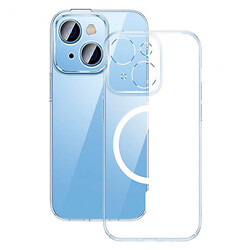 Чехол (накладка) Apple iPhone 14 Plus, Baseus Crystal Magnetic, Прозрачный
