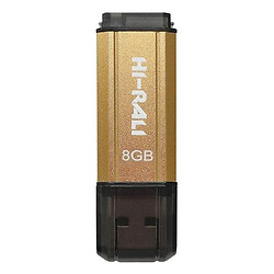 USB Flash Hi-Rali Stark, 8 Гб., Золотий