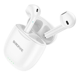 Bluetooth-гарнитура Borofone BW17, Стерео, Белый