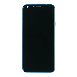 Дисплей (экран) LG Q610 Q7, Original (100%), С сенсорным стеклом, С рамкой, Синий