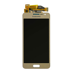 Дисплей (экран) Samsung A300F Galaxy A3 / A300H Galaxy A3, Без рамки, С сенсорным стеклом, OLED, Золотой