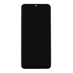 Дисплей (екран) Samsung A045 Galaxy A04, High quality, З сенсорним склом, З рамкою, Чорний