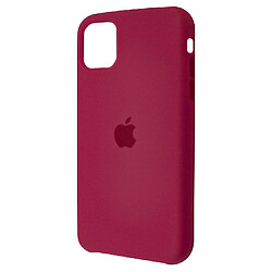 Чехол (накладка) Apple iPhone 11, Original Soft Case, Pomegranate, Бордовый