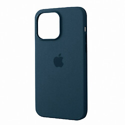 Чохол (накладка) Apple iPhone 14 Pro, Silicone Classic Case, Storm Blue, MagSafe, Синій
