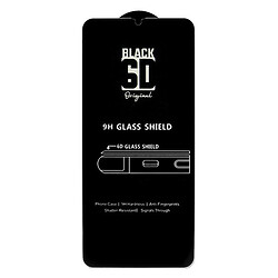 Захисне скло Huawei Honor 10X Lite / P Smart 2021 / Y7A, Glass Full Glue, 6D, Чорний