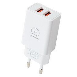 СЗУ WUW T55, С кабелем, Type-C, 1.0 м., 3.1 A, Белый