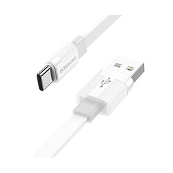 USB кабель Borofone BX89, Type-C, 1.0 м., Белый