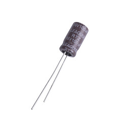 Електролітичний конденсатор 100uF 16V RTZ 6,3x11mm (low esr) (RTZ1C101M0611-LEAGUER) (низькоімпедансний)