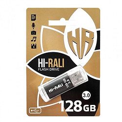 USB Flash Hi-Rali Rocket, 128 Гб., Черный
