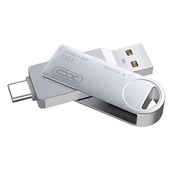 USB Flash XO DK-03, 128 Гб., Стальной