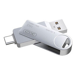 USB Flash XO DK-03, 64 Гб., Сталевий