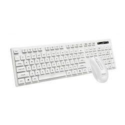 Клавіатура та миша XO KB-02, Білий