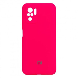 Чохол (накладка) Xiaomi Redmi Note 10 / Redmi Note 10s, Original Soft Case, Shiny Pink, Рожевий