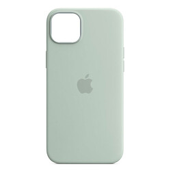 Чохол (накладка) Apple iPhone 14 Plus, Silicone Classic Case, Succulent, MagSafe, Зелений