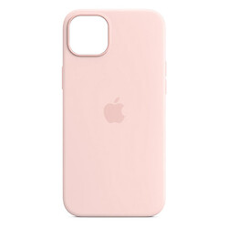 Чохол (накладка) Apple iPhone 14 Plus, Silicone Classic Case, Chalk Pink, MagSafe, Рожевий