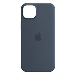Чехол (накладка) Apple iPhone 14 Plus, Silicone Classic Case, MagSafe, Storm Blue, Синий