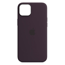 Чохол (накладка) Apple iPhone 14 Plus, Silicone Classic Case, Elderberry, MagSafe, Фіолетовий