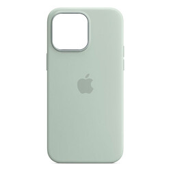 Чохол (накладка) Apple iPhone 14 Pro Max, Silicone Classic Case, Succulent, MagSafe, Зелений