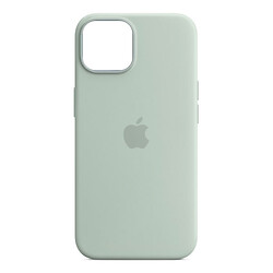 Чохол (накладка) Apple iPhone 14, Silicone Classic Case, Succulent, MagSafe, Зелений