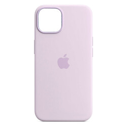 Чохол (накладка) Apple iPhone 14, Silicone Classic Case, MagSafe, Ліловий