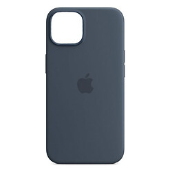 Чохол (накладка) Apple iPhone 14, Silicone Classic Case, Storm Blue, MagSafe, Синій