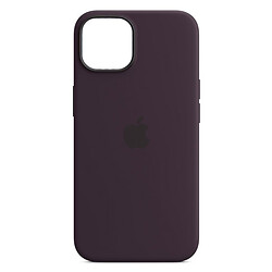 Чохол (накладка) Apple iPhone 14, Silicone Classic Case, Elderberry, MagSafe, Фіолетовий