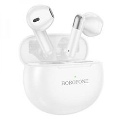 Bluetooth-гарнитура Borofone BW28, Стерео, Белый