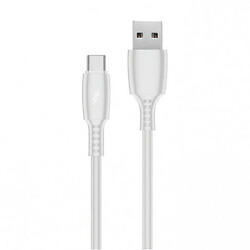 USB кабель Walker C308, Type-C, 1.0 м., Білий