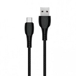 USB кабель Walker C325, Type-C, 1.0 м., Чорний