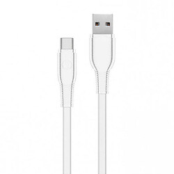 USB кабель Walker C595, Type-C, 1.0 м., Білий